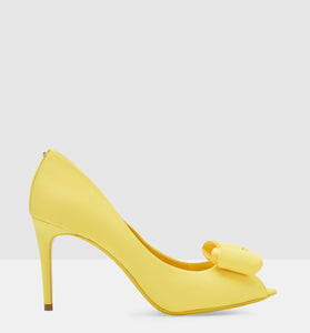 Alifair Bow Detail Peep-Toe Courts