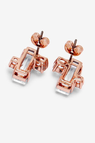 Bria Crystal Baguette Earrings