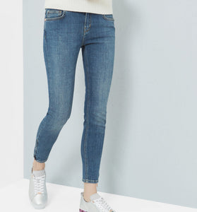 Lallita Mid Wash Skinny Jeans