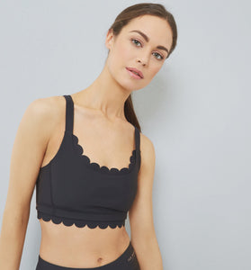 Liveli Scallop Hem Sports Bra