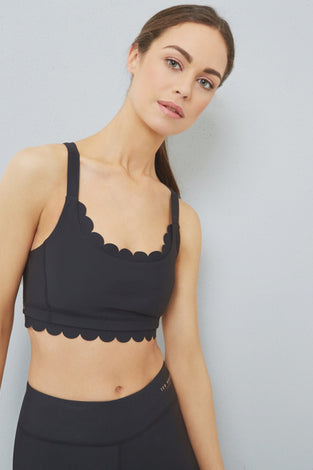 Liveli Scallop Hem Sports Bra
