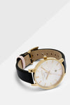 Lurisia Pearl Face Leather Strap Watch